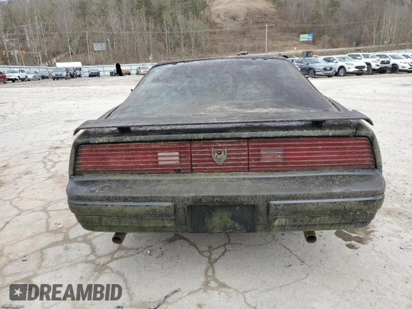 1985 Pontiac Firebird with VIN 1G2FS87S2FN235901, listed as a Copart auction lot 47164605 with 86,048 mi miles and Salvage Title. Bid and sale history available at carsss.com. Image 6.