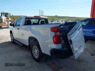 2021 Chevrolet Silverado 1500 Work Truck with VIN 3GCNWAEH0MG263521, listed as a IAAI auction lot 41775059 with 56,961 mi miles. Bid and sale history available at carsss.com. Image 3.