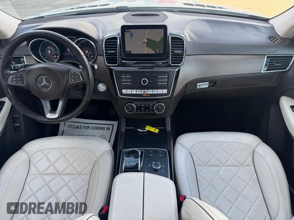 2019 Mercedes-Benz GLS 550 with VIN 4JGDF7DE4KB222512, listed as a Copart auction lot 54090065 with 38,005 mi miles and Salvage title. Bid and sale history available at DreamBid. Image 9.
