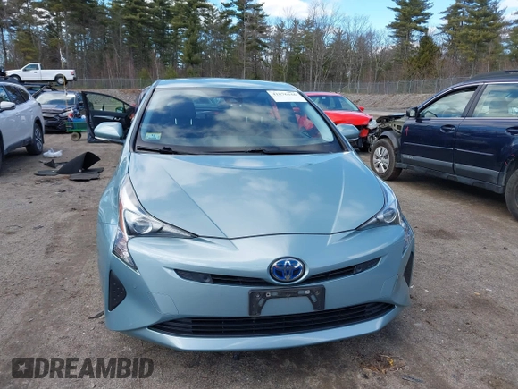 2018 Toyota Prius Two with VIN JTDKBRFU7J3590988, listed as a IAAI auction lot 41876636 with 72,851 mi miles. Bid and sale history available at carsss.com. Image 6.