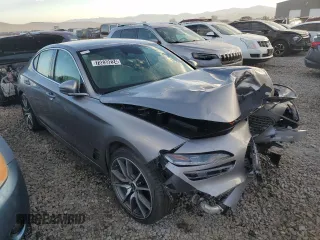 2023 Genesis G70 2.0T with VIN KMTG34TAXPU129319, listed as a Copart auction lot 73239224 with 18,785 mi miles and Non Repairable. Bid and sale history available at DreamBid. Image 4.