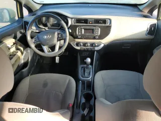 2016 Kia Rio LX with VIN KNADM4A34G6565538, listed as a Copart auction lot 47887645 with 130,394 mi miles and Salvage Title. Bid and sale history available at carsss.com. Image 8.