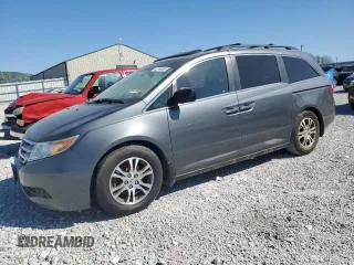 2012 Honda Odyssey EX-L with VIN 5FNRL5H68CB138198, listed as a Copart auction lot 52764835 with Not Provided miles and Salvage Title. Bid and sale history available at carsss.com. Image 1.