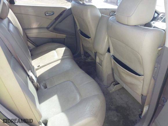 2009 Nissan Murano SL with VIN JN8AZ18W99W153743, listed as a IAAI auction lot 41674424 with 195,750 mi miles. Bid and sale history available at carsss.com. Image 8.
