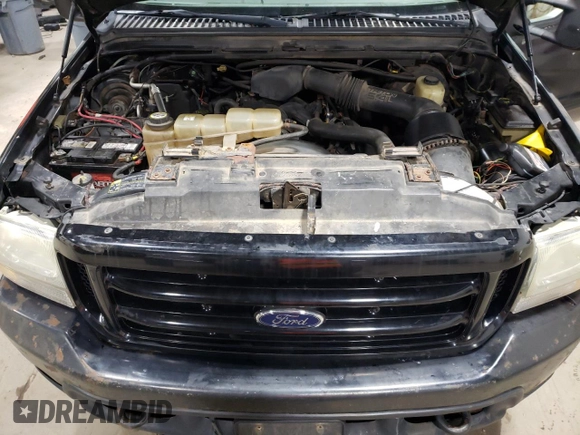 2003 Ford Super Duty F-250 XL with VIN 1FTNX21L73EA47023, listed as a Copart auction lot 81932114 with Not Provided miles and Salvage Title. Bid and sale history available at carsss.com. Image 11.