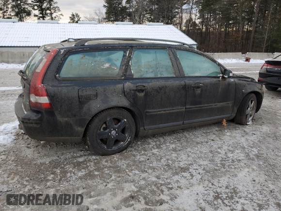 2007 Volvo V50 2.5L Turbo with VIN YV1MJ682972282221, listed as a Copart auction lot 87176234 with 0 mi miles and Clean Title. Bid and sale history available at carsss.com. Image 3.
