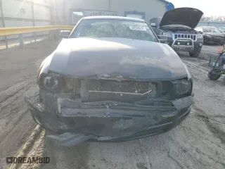 2008 Ford Mustang Deluxe with VIN 1ZVHT80N485195052, listed as a Copart auction lot 46899615 with 230,583 mi miles and Salvage Title. Bid and sale history available at carsss.com. Image 5.