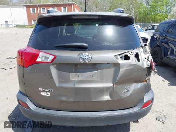 2013 Toyota RAV4 LE with VIN JTMBFREV4D5003167, listed as a IAAI auction lot 42146588 with 208,205 mi miles and . Bid and sale history available at DreamBid. Image 17.