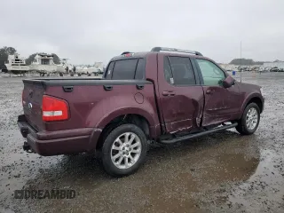 2008 Ford Explorer Sport Trac Limited with VIN 1FMEU33E68UA60707, listed as a Copart auction lot 45011225 with 196,367 mi miles and Salvage title. Bid and sale history available at DreamBid. Image 3.