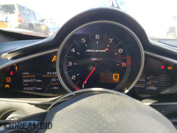 2016 McLaren 650S z VIN SBM11FAA5GW006080, wystawiony jako Copart lot #48061065 z przebiegiem 36 645 mil mil oraz Szkody całkowita. Historia ofert i sprzedaży dostępna na DreamBid. Obrazek 9.
