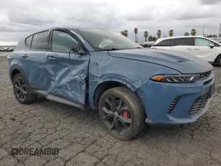 2024 Dodge Hornet GT z VIN ZACNDFAN4R3A22427, wystawiony jako Copart lot #56179305 z przebiegiem 10 315 mil mil oraz Szkoda całkowita • Salvage title. Historia ofert i sprzedaży dostępna na DreamBid. Obrazek 4.