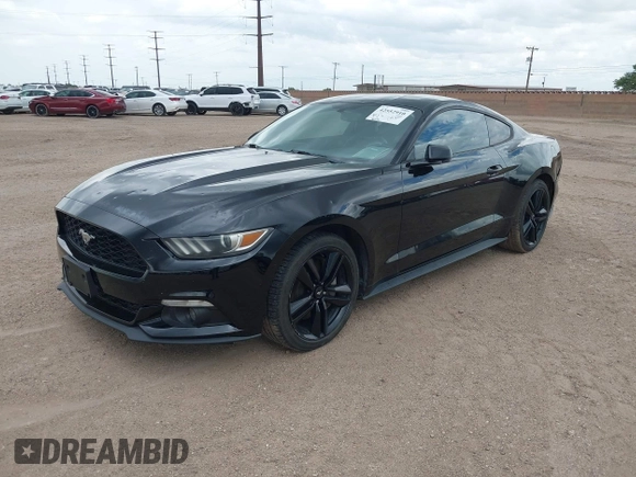 2015 Ford Mustang EcoBoost z VIN 1FA6P8TH9F5355840, wystawiony jako IAAI lot #42552910 z przebiegiem 96 422 mil mil oraz . Historia ofert i sprzedaży dostępna na DreamBid. Obrazek 2.