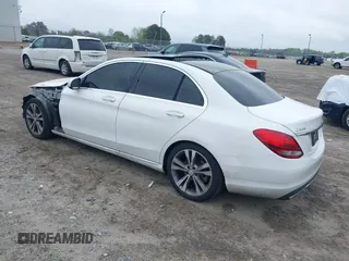 2015 Mercedes-Benz C 300 with VIN 55SWF4JB0FU085110, listed as a IAAI auction lot 41878764 with 115,326 mi miles and . Bid and sale history available at carsss.com. Image 3.