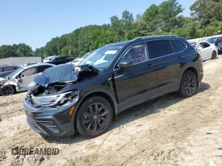 2022 Volkswagen Tiguan SE с VIN 3VV2B7AX2NM043994, выставлен на аукционе Copart как лот 63776295 с пробегом 80 514 миль миль и Списание • Salvage title. История ставок и продаж доступна на DreamBid. Изображение 1.