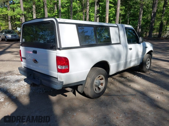 2010 Ford Ranger XL with VIN 1FTKR1AD9APA57358, listed as a IAAI auction lot 42132928 with 116,825 mi miles. Bid and sale history available at carsss.com. Image 4.