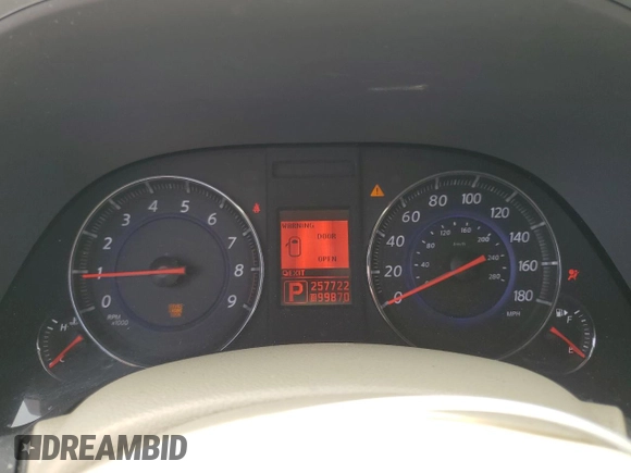 2011 Infiniti FX z VIN JN8AS1MW3BM734117, wystawiony jako Copart lot #55298385 z przebiegiem 257 722 mil mil oraz Szkoda całkowita • Salvage title. Historia ofert i sprzedaży dostępna na DreamBid. Obrazek 9.