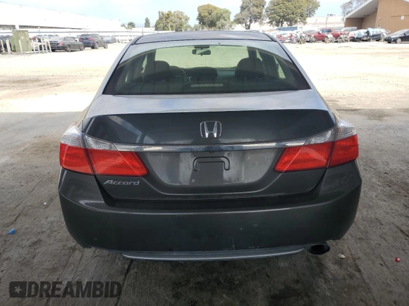 2014 Honda Accord Sedan LX with VIN 1HGCR2F35EA098896, listed as a Copart auction lot 53082635 with 148,008 mi miles and Salvage Title. Bid and sale history available at carsss.com. Image 6.