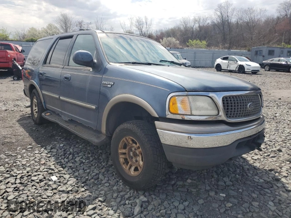 2000 Ford Expedition XLT with VIN 1FMRU1665YLB07502, listed as a Copart auction lot 52950825 with Not Provided miles and Salvage Title. Bid and sale history available at DreamBid. Image 4.