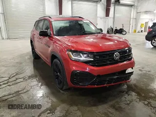 2023 Volkswagen Atlas SEL R-Line Black with VIN 1V2SR2CA7PC516507, listed as a Copart auction lot 51836145 with 29,291 mi miles and Salvage title. Bid and sale history available at DreamBid. Image 12.