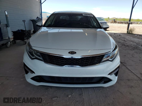 2019 Kia Optima LX z VIN 5XXGT4L39KG336198, wystawiony jako Copart lot #58867975 z przebiegiem 83 992 mil mil oraz Szkoda całkowita • Salvage title. Historia ofert i sprzedaży dostępna na DreamBid. Obrazek 5.