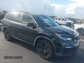 2022 Honda Pilot Special Edition with VIN 5FNYF5H25NB026414, listed as a IAAI auction lot 42590493 with 26,600 mi miles and . Bid and sale history available at DreamBid. Image 1.