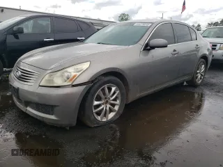 2007 Infiniti G35 G35x with VIN JNKBV61FX7M801312, listed as a Copart auction lot 55379815 with 152,316 mi miles and Salvage Title. Bid and sale history available at DreamBid. Image 1.
