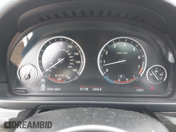 2014 BMW 5 Series 535i with VIN WBA5B1C58EDZ37186, listed as a IAAI auction lot 42040394 with 67,128 mi miles and . Bid and sale history available at DreamBid. Image 7.