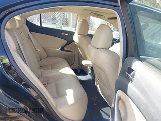 2008 Lexus IS 350 with VIN JTHBE262785019415, listed as a IAAI auction lot 41672025 with 141,228 mi miles and . Bid and sale history available at DreamBid. Image 8.