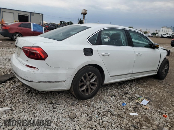 2017 Volkswagen Passat S with VIN 1VWAT7A39HC034393, listed as a Copart auction lot 58873325 with 112,084 mi miles and Salvage title. Bid and sale history available at DreamBid. Image 3.