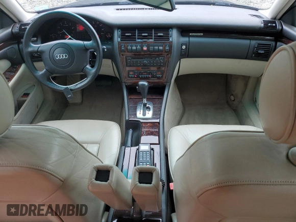 1999 Audi A8 with VIN WAUBG34D3XN003777, listed as a Copart auction lot 63842115 with 110,102 mi miles and Clean title. Bid and sale history available at DreamBid. Image 8.