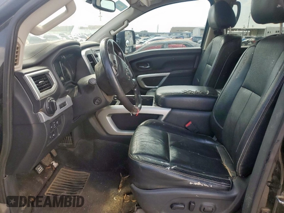 2017 Nissan Titan SV with VIN 1N6AA1E52HN575675, listed as a Copart auction lot 59639975 with 227,451 mi miles and Clean title. Bid and sale history available at DreamBid. Image 7.