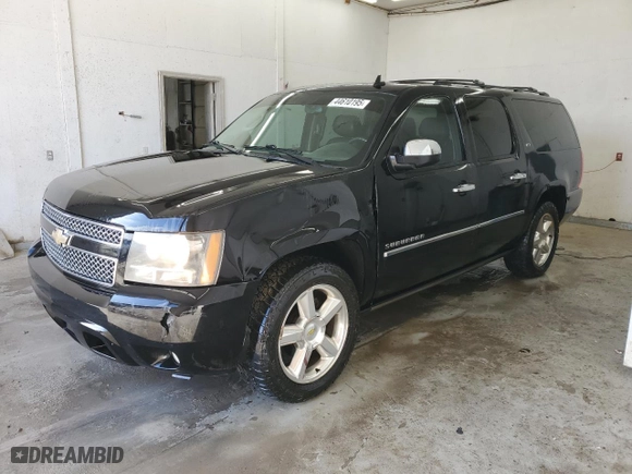 2011 Chevrolet Suburban LTZ with VIN 1GNSKKE38BR289541, listed as a Copart auction lot 44610195 with 228,762 mi miles and Salvage Title. Bid and sale history available at carsss.com. Image 1.