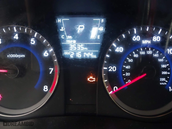 2014 Hyundai Accent GS with VIN KMHCT5AE8EU164507, listed as a IAAI auction lot 41540324 with 216,144 mi miles. Bid and sale history available at carsss.com. Image 15.