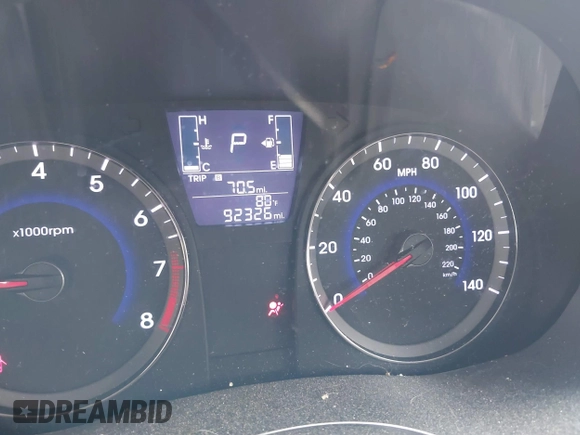 2016 Hyundai Accent SE with VIN KMHCT4AE6GU983139, listed as a IAAI auction lot 42475735 with 92,326 mi miles and . Bid and sale history available at DreamBid. Image 7.