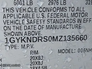 2021 Cadillac XT5 AWD Premium Luxury with VIN 1GYKNDRS0MZ135660, listed as a IAAI auction lot 41123089 with 26,361 mi miles. Bid and sale history available at carsss.com. Image 9.
