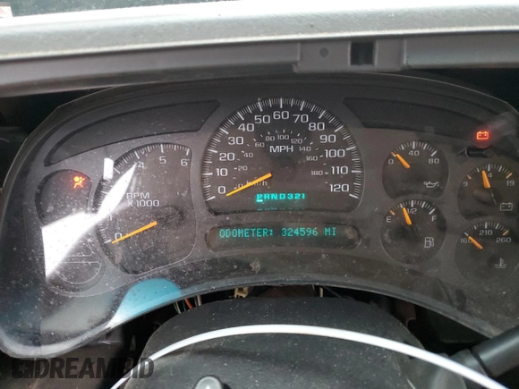 2004 Chevrolet Suburban LS with VIN 1GNFK16Z64J143512, listed as a Copart auction lot 46996085 with 324,596 mi miles and Salvage Title. Bid and sale history available at carsss.com. Image 9.