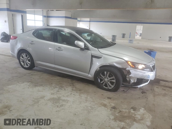 2013 Kia Optima EX with VIN 5XXGN4A7XDG168459, listed as a Copart auction lot 56117545 with 123,631 mi miles and Salvage title. Bid and sale history available at DreamBid. Image 4.