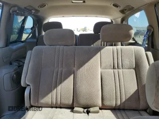 2001 Toyota Sienna CE with VIN 4T3ZF19C61U356216, listed as a Copart auction lot 57898384 with 0 mi miles and Salvage Title. Bid and sale history available at carsss.com. Image 10.