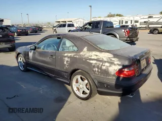 2002 Mercedes-Benz CLK 320/430 with VIN WDBLJ70G32T111304, listed as a Copart auction lot 73843804 with 141,980 mi miles and Salvage Title. Bid and sale history available at DreamBid. Image 2.