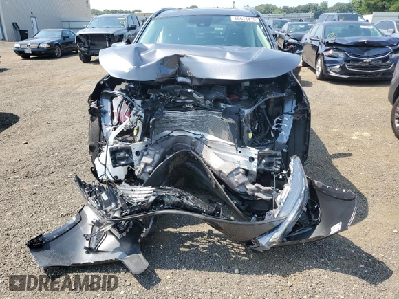 2024 Toyota RAV4 XLE with VIN 2T3P1RFVXRC484711, listed as a Copart auction lot 60511415 with 9,836 mi miles and Salvage title. Bid and sale history available at DreamBid. Image 5.
