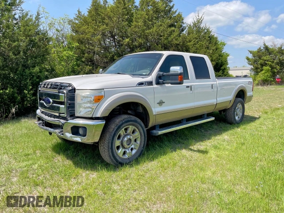 2012 Ford F-350 XL with VIN 1FT8W3BT6CEB57615, listed as a Copart auction lot 63134055 with 307,709 mi miles and Clean title. Bid and sale history available at DreamBid. Image 2.