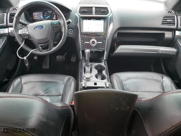 2017 Ford Explorer Sport with VIN 1FM5K8GTXHGB53966, listed as a Copart auction lot 52322785 with 72,182 mi miles and Salvage Title. Bid and sale history available at carsss.com. Image 8.