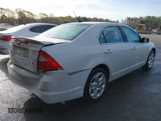 2011 Ford Fusion SE with VIN 3FAHP0HA2BR340657, listed as a IAAI auction lot 41899051 with 100,487 mi miles. Bid and sale history available at carsss.com. Image 4.