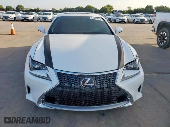 2015 Lexus RC 350 F Sport z VIN JTHHE5BC9F5008391, wystawiony jako Copart lot #64499695 z przebiegiem 79 518 mil mil oraz Czysty tytuł • Clean title. Historia ofert i sprzedaży dostępna na DreamBid. Obrazek 5.