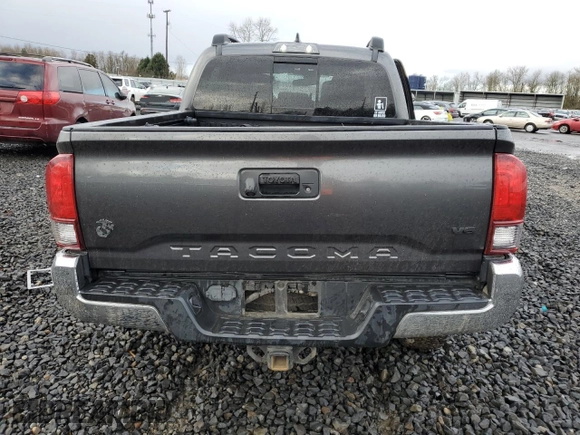 2018 Toyota Tacoma SR with VIN 3TMCZ5AN5JM132681, listed as a Copart auction lot 43244765 with 99,881 mi miles and Salvage Title. Bid and sale history available at carsss.com. Image 6.