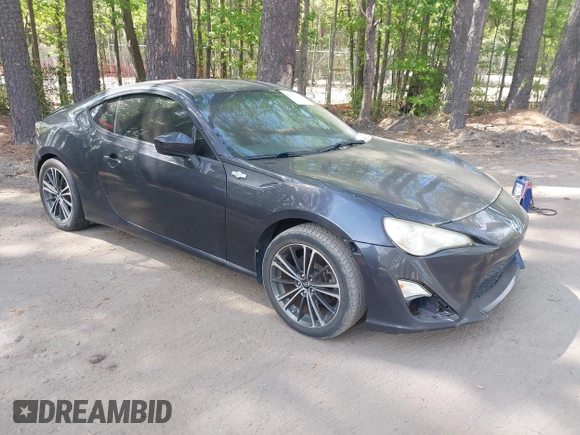 2013 Scion FR-S with VIN JF1ZNAA12D1718693, listed as a IAAI auction lot 42077260 with 110,164 mi miles. Bid and sale history available at carsss.com. Image 1.
