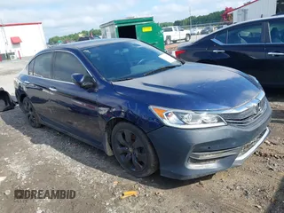 2016 Honda Accord Sport with VIN 1HGCR2F53GA185880, listed as a IAAI auction lot 42605304 with 100,752 mi miles and . Bid and sale history available at DreamBid. Image 1.
