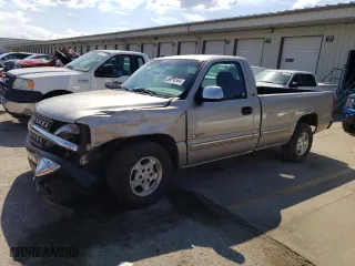 2002 Chevrolet Silverado 1500 LS with VIN 1GCEC14V62Z161931, listed as a Copart auction lot 59298564 with 107,559 mi miles and Salvage Title. Bid and sale history available at carsss.com. Image 1.