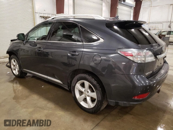 2010 Lexus RX 350 with VIN 2T2BK1BA6AC014468, listed as a Copart auction lot 53613645 with 188,880 mi miles and Salvage Title. Bid and sale history available at carsss.com. Image 2.