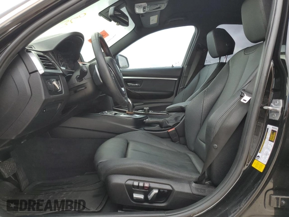 2018 BMW 3 Series 328d with VIN WBA8E5C59JA507626, listed as a Copart auction lot 71957104 with Not provided miles and Salvage title. Bid and sale history available at DreamBid. Image 7.